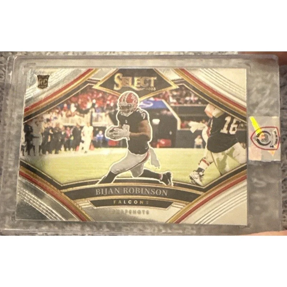 2023 Panini Select - Snapshots Bijan Robinson #SS-BR Silver Prizm (RC)